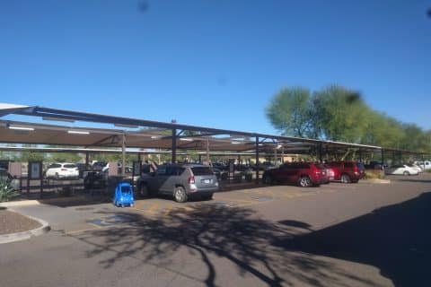 parking lot shade sails ca